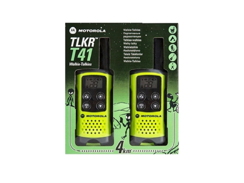 Motorola TLKR T41 green + подарок PMR Инопланетная безлицензионная радиостанция - интернет-магазин оборудования для радиосвязи Альфа-Ком город Москва