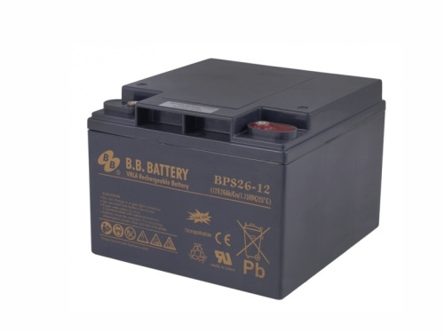 B.B.Battery BPS 26-12 Аккумуляторная батарея - интернет-магазин оборудования для радиосвязи Альфа-Ком город Москва