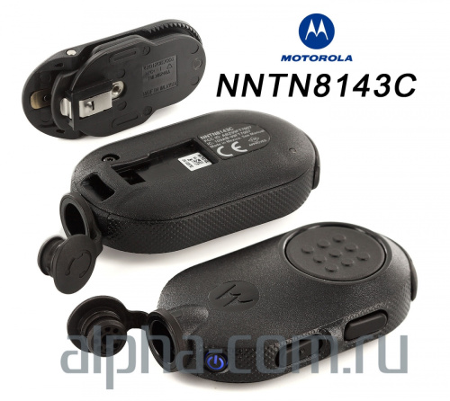 Motorola NNTN8143 Bluetooth гарнитура с кнопкой РТТ - интернет-магазин оборудования для радиосвязи Альфа-Ком город Москва