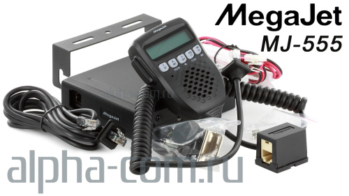 MegaJet MJ-555 Радиостанция автомобильная - интернет-магазин оборудования для радиосвязи Альфа-Ком город Москва