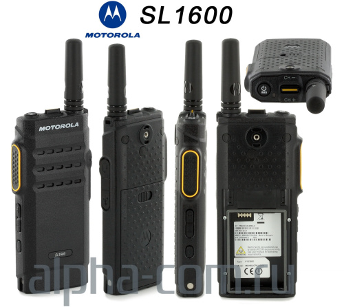 Motorola SL1600 VHF Цифровая портативная радиостанция - интернет-магазин оборудования для радиосвязи Альфа-Ком город Москва