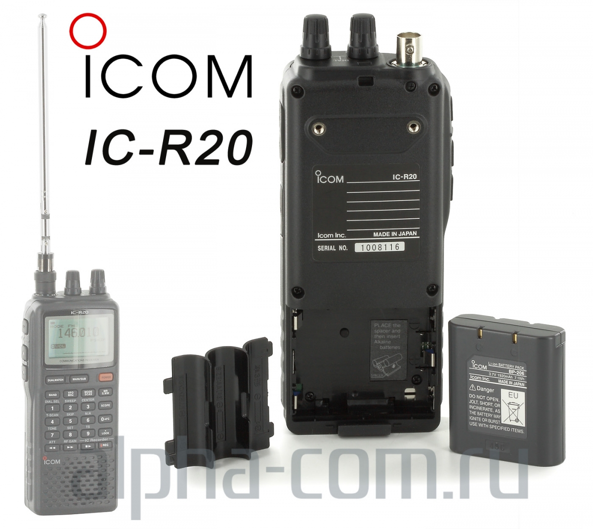 Icom IC-R20 Широкополосный сканирующий приемник