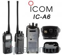 Радиостанция Icom IC-A6 Avia - интернет-магазин оборудования для радиосвязи Альфа-Ком город 