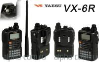 Yaesu VX-6R Водонепроницаемая двухдиапазонная рация - интернет-магазин оборудования для радиосвязи Альфа-Ком город Москва