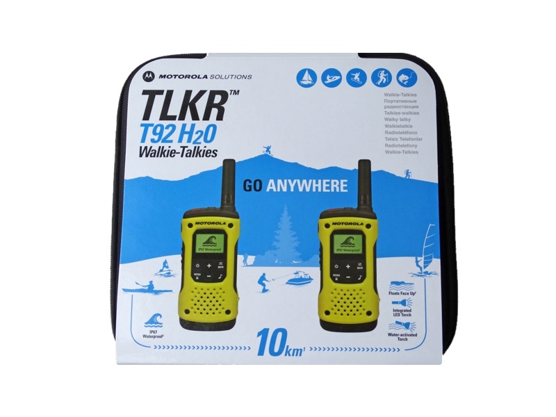 secondary digestion Gain control Motorola TLKR T92 H2O PMR Безлицензионная радиостанция TLKR T92 H2O