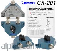 Антенный переключатель OPEK CX-201 U - интернет-магазин оборудования для радиосвязи Альфа-Ком город Москва