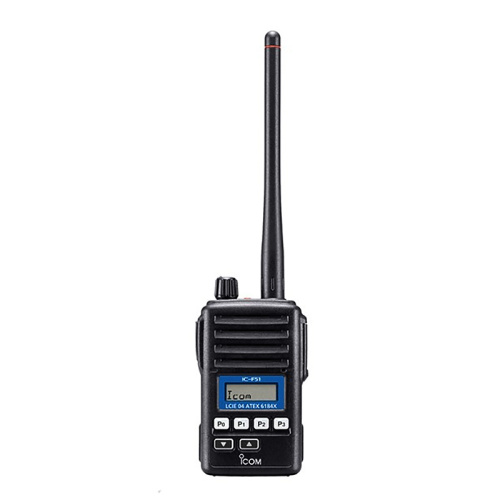 Icom IC-F51 ATEX VHF Портативная профессиональная радиостанция - интернет-магазин оборудования для радиосвязи Альфа-Ком город Москва