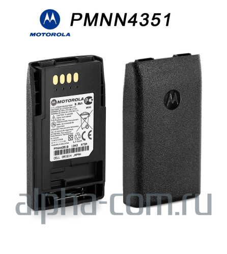 Motorola PMNN4351 Аккумулятор оригинальный - интернет-магазин оборудования для радиосвязи Альфа-Ком город Москва