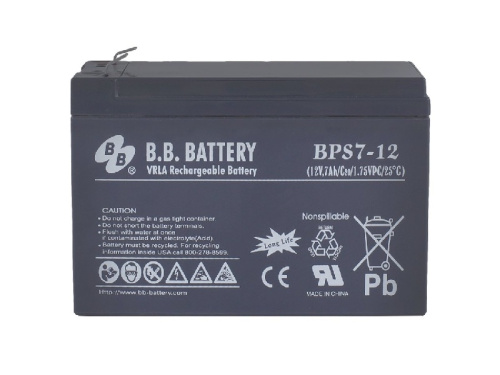 B.B.Battery BPS 7-12 Аккумуляторная батарея - интернет-магазин оборудования для радиосвязи Альфа-Ком город Москва