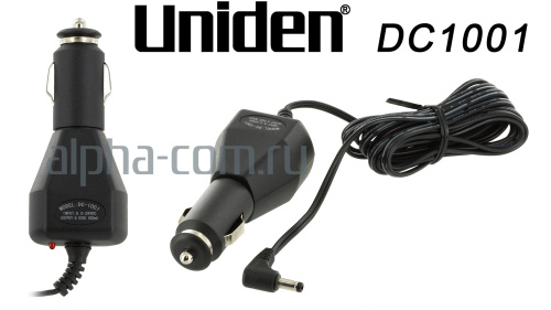 Uniden DC1001 Зарядное устройство автомобильное - интернет-магазин оборудования для радиосвязи Альфа-Ком город Москва