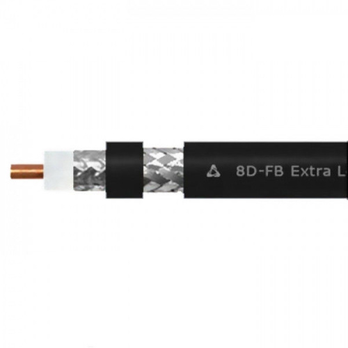 SCALAR 8D-FB PVC (black) Коаксиальный кабель - интернет-магазин оборудования для радиосвязи Альфа-Ком город 