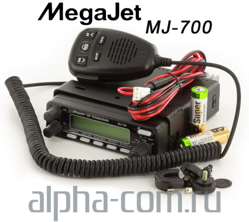 MegaJet MJ-700 Радиостанция автомобильная - интернет-магазин оборудования для радиосвязи Альфа-Ком город Москва