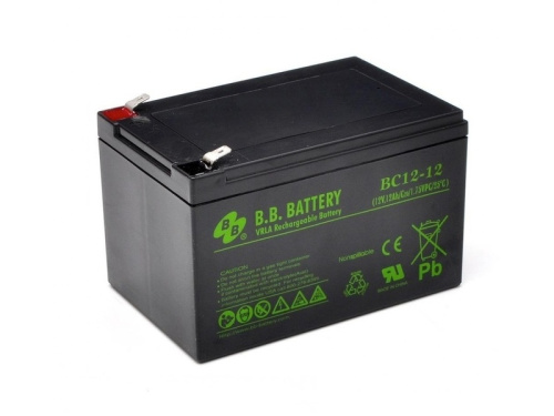 B.B.Battery BC 12-12 Аккумуляторная батарея - интернет-магазин оборудования для радиосвязи Альфа-Ком город Москва