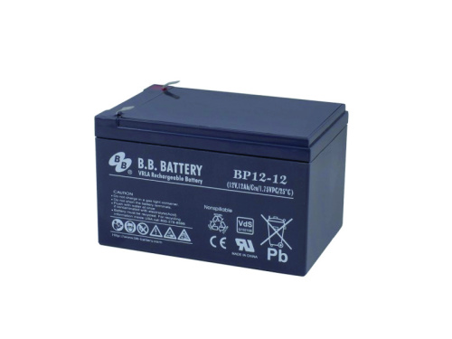 B.B.Battery BP 12-12 Аккумуляторная батарея - интернет-магазин оборудования для радиосвязи Альфа-Ком город Москва