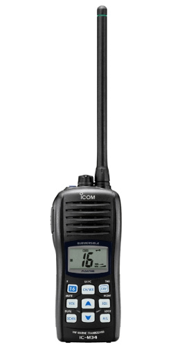 Icom IC-M34 Marine Радиостанция - интернет-магазин оборудования для радиосвязи Альфа-Ком город Москва
