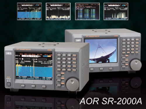 AOR SR2000A Приемник, анализатор спектра - интернет-магазин оборудования для радиосвязи Альфа-Ком город Москва